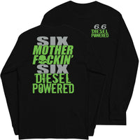 Thumbnail for 6.6 MF'N Duramax Power Long Sleeve T-Shirt-In-Black-From Aggressive Thread