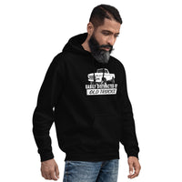 Thumbnail for easily-distracted-by-old-trucks-dentside-ford-hoodie-black-modeled
