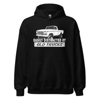 Thumbnail for easily-distracted-by-old-trucks-dentside-ford-hoodie-black