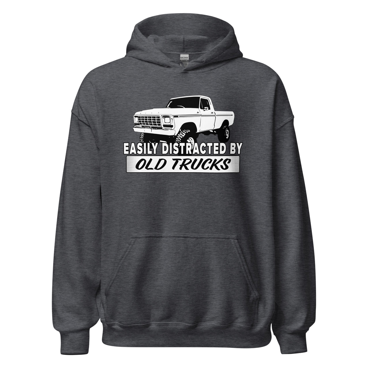 easily-distracted-by-old-trucks-dentside-ford-hoodie-gray