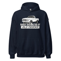 Thumbnail for easily-distracted-by-old-trucks-dentside-ford-hoodie-navy