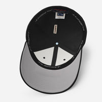 Thumbnail for Squarebody Square Body Flexfit Hat Structured Twill Cap (closed back)-In-Dark Navy-From Aggressive Thread