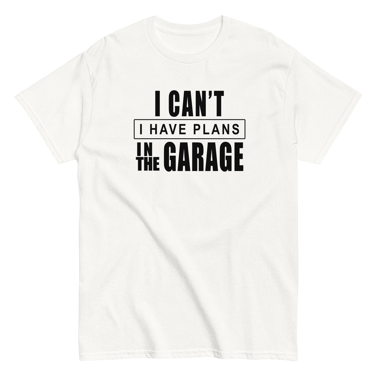 Funny Mechanic T-Shirt Car Enthusiast Gift in white