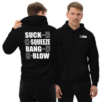 Thumbnail for Funny Mechanic Hoodie, Car Enthusiast Gift modeled in black