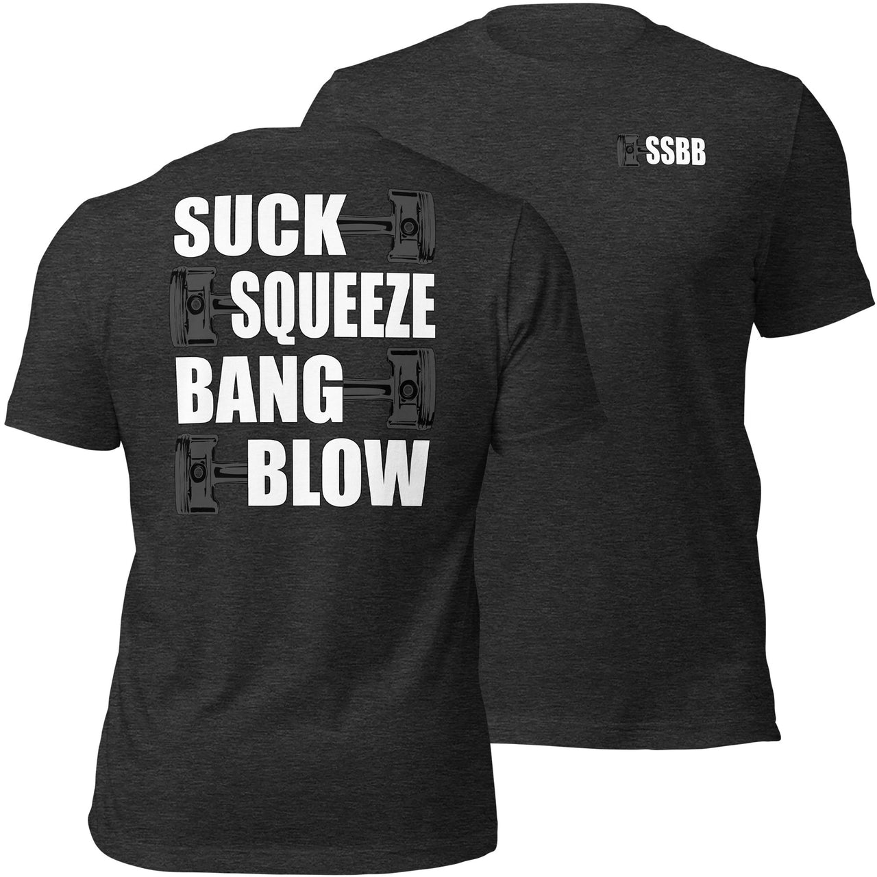 funny mechanic tshirt SSBB in grey
