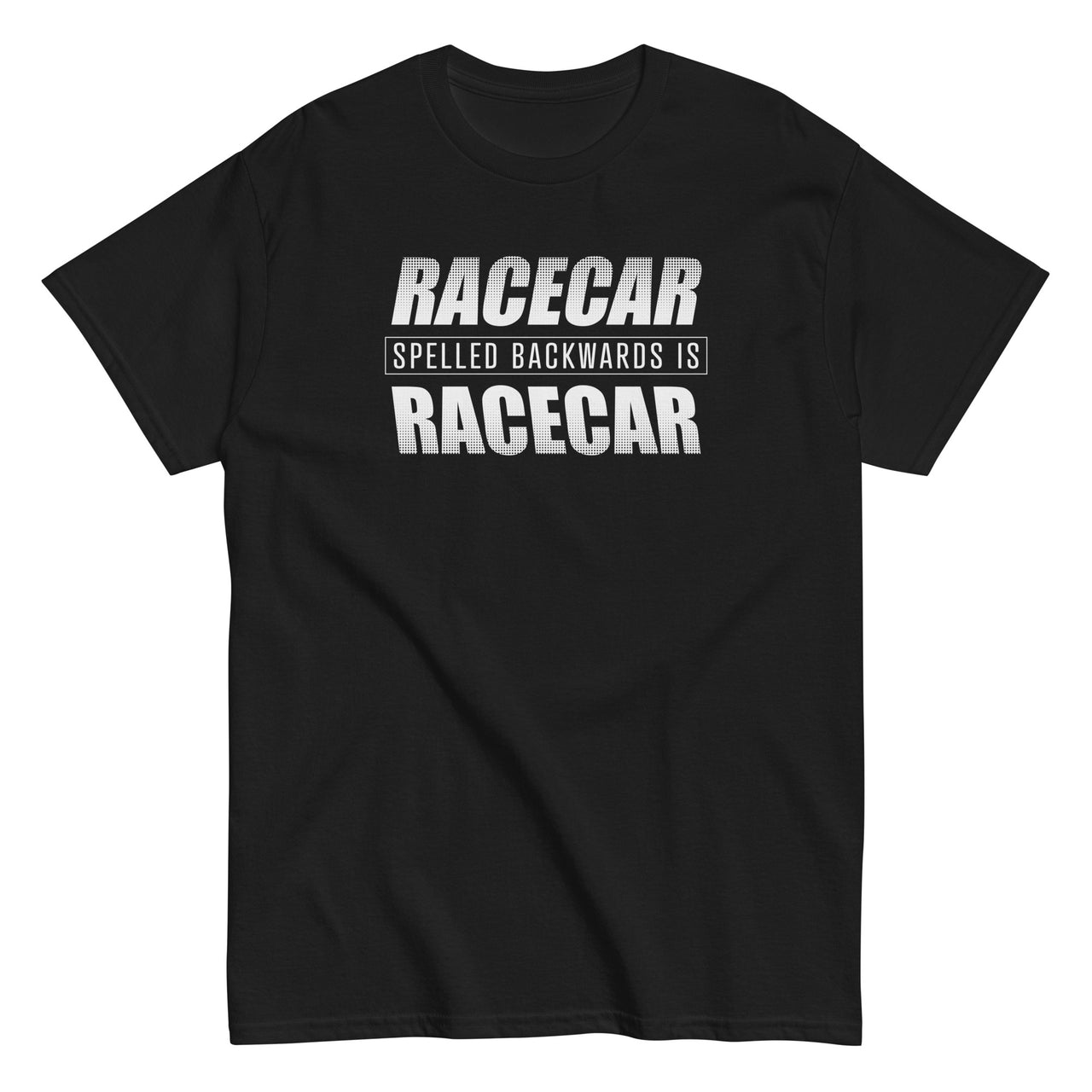 Funny Racecar Shirt, Car Enthusiast Gift, Drag Racing, or Racecar T-Shirt in black