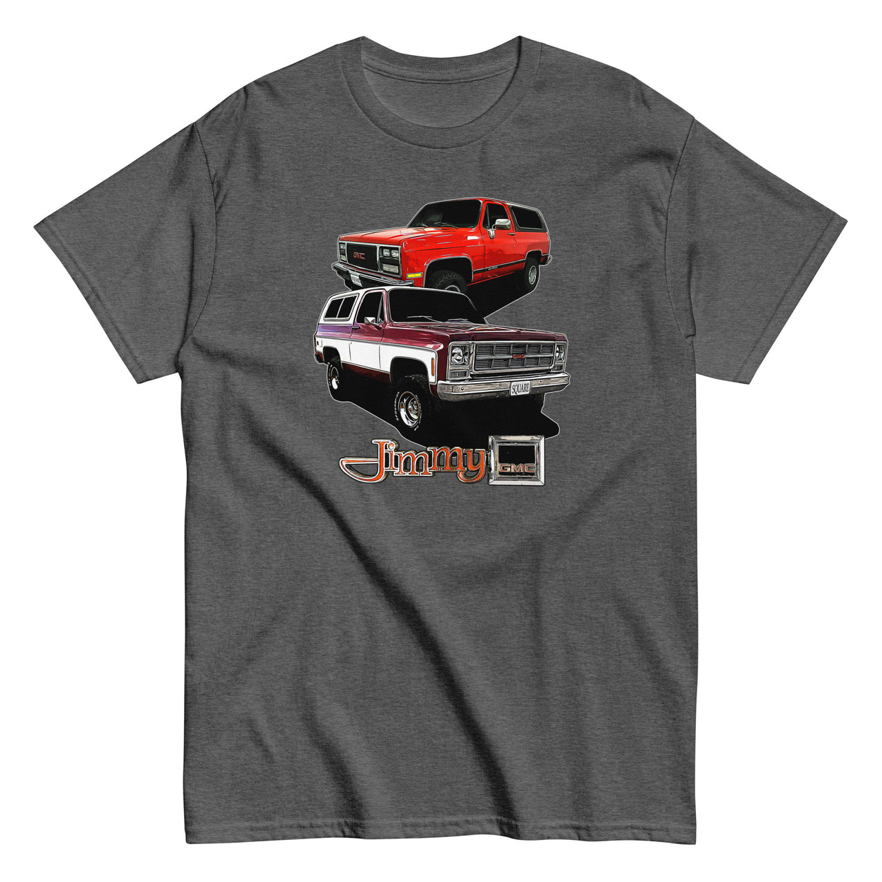 Square Body GMC Jimmy T-Shirt in grey