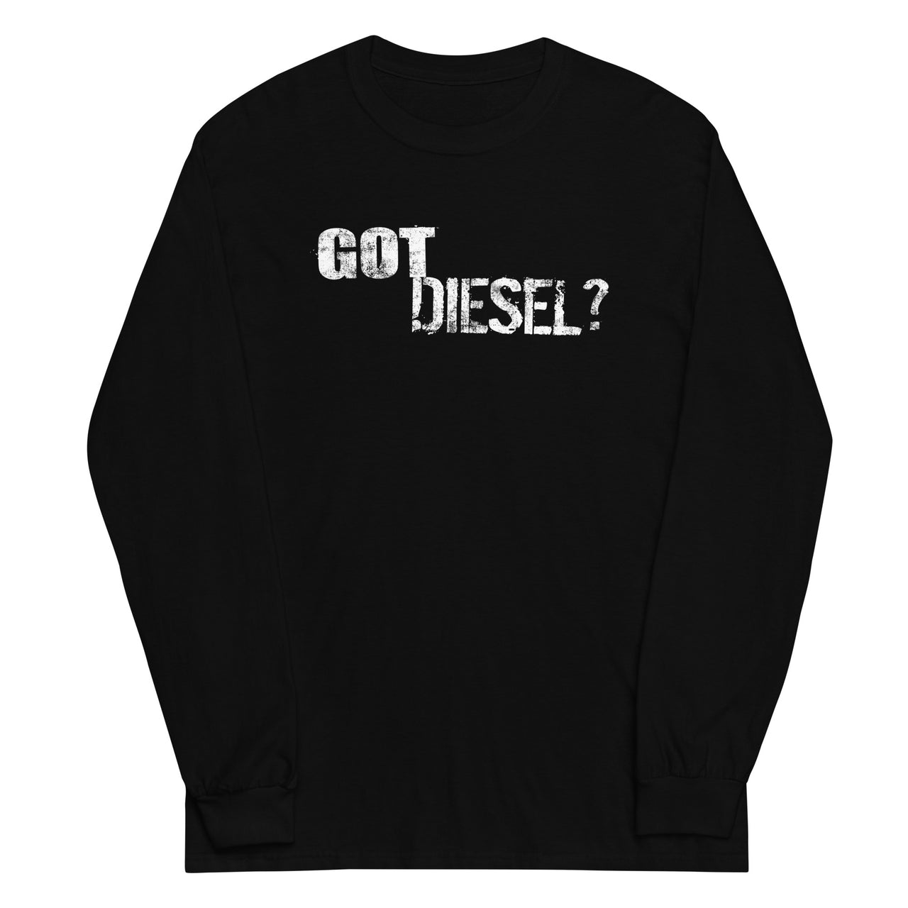 Got Diesel? Long Sleeve Shirt in black