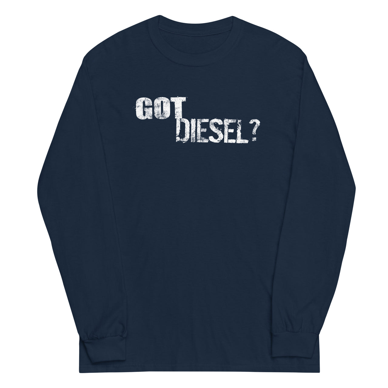 Got Diesel? Long Sleeve Shirt in navy