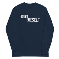 Thumbnail for Got Diesel? Long Sleeve Shirt in navy