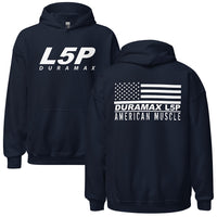 Thumbnail for L5P Duramax with American flag design in navy