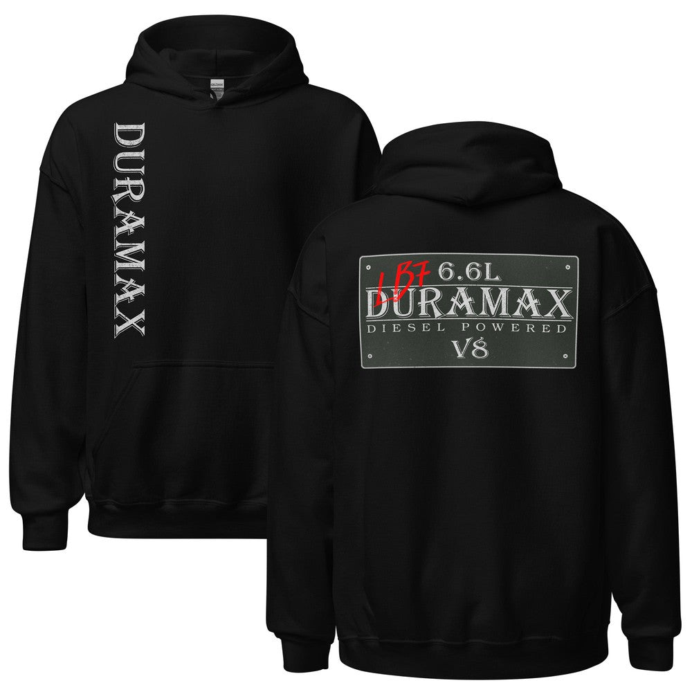 LB7 Duramax Hoodie in black