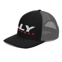 Thumbnail for lly-duramax-trucker-cap-black-charcoal-left-front