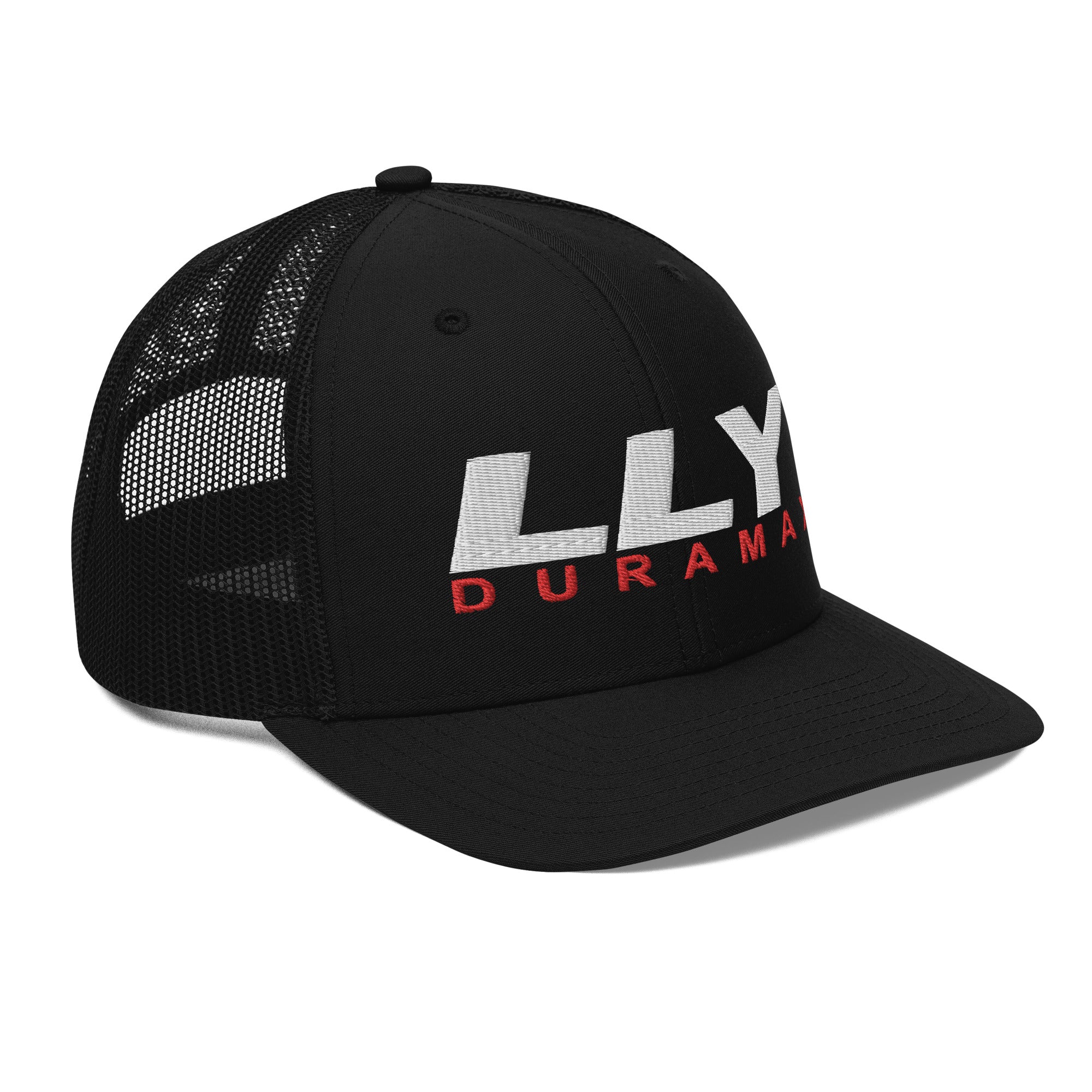 Donnei Trucker Cap W Lotus Patch Headwear 1