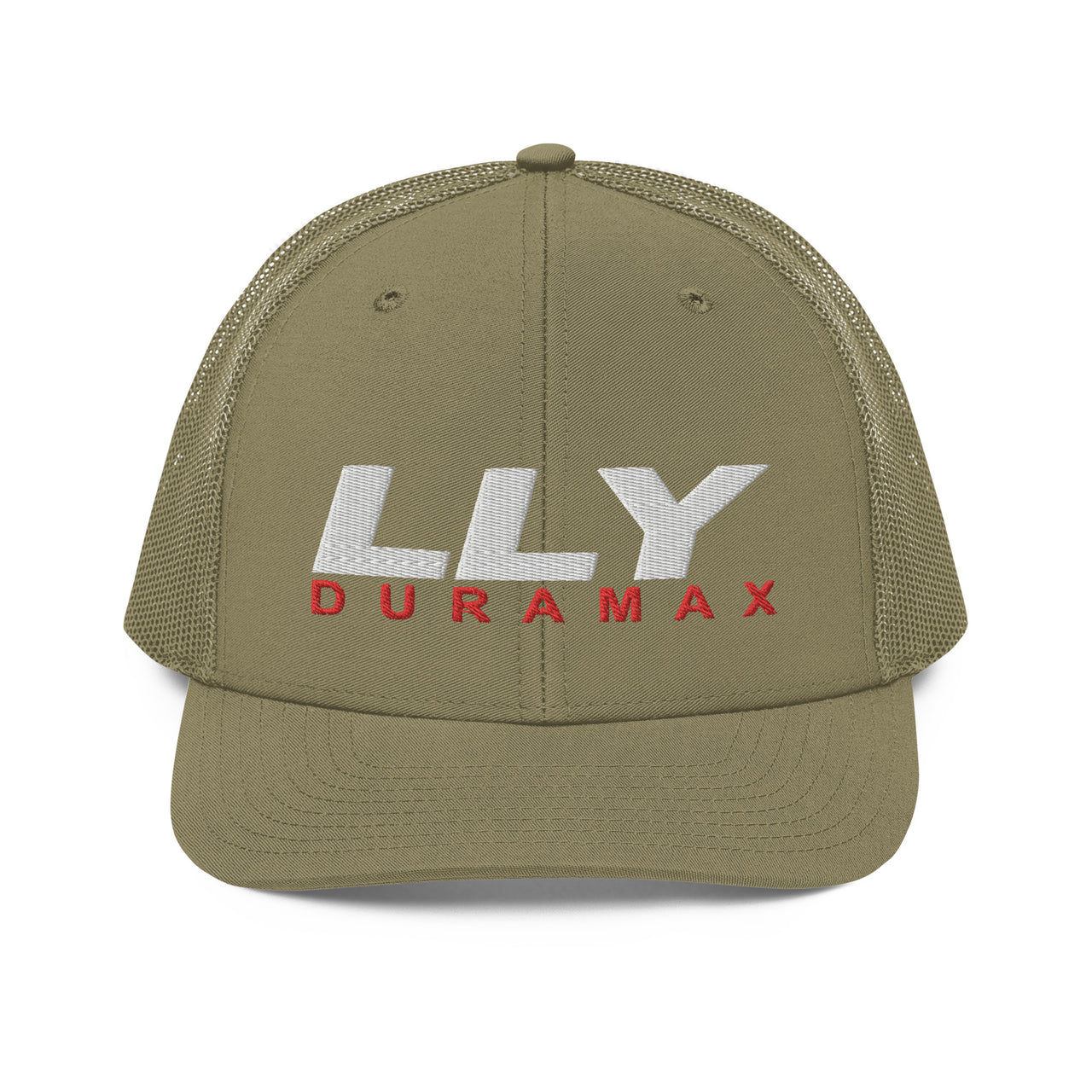 lly-duramax-trucker-cap-loden-front