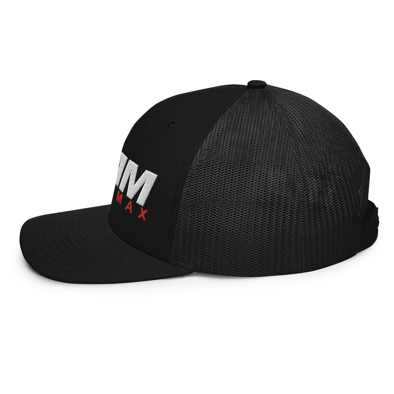 lmm-duramax-trucker-cap-black-left-side