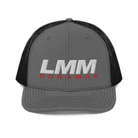 Thumbnail for lmm-duramax-trucker-cap-charcoal-black-front