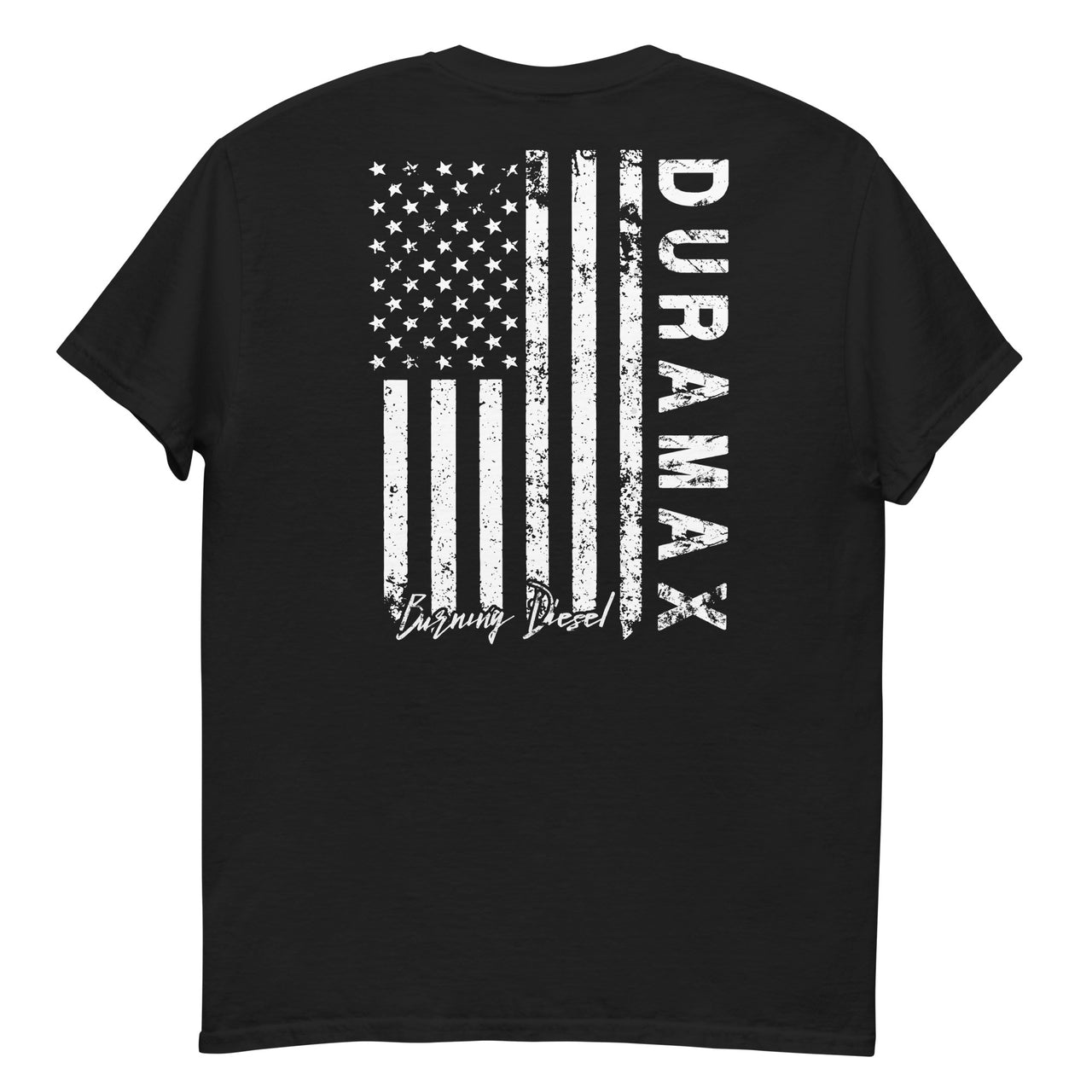 LZO Duramax T-Shirt With American Flag Design back in black