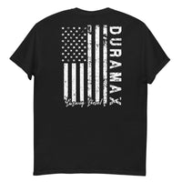 Thumbnail for LZO Duramax T-Shirt With American Flag Design back in black