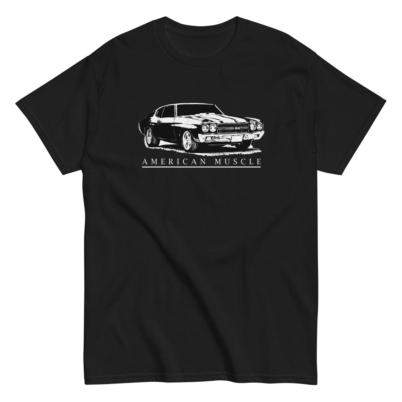 1970 Chevelle SS T-Shirt in black