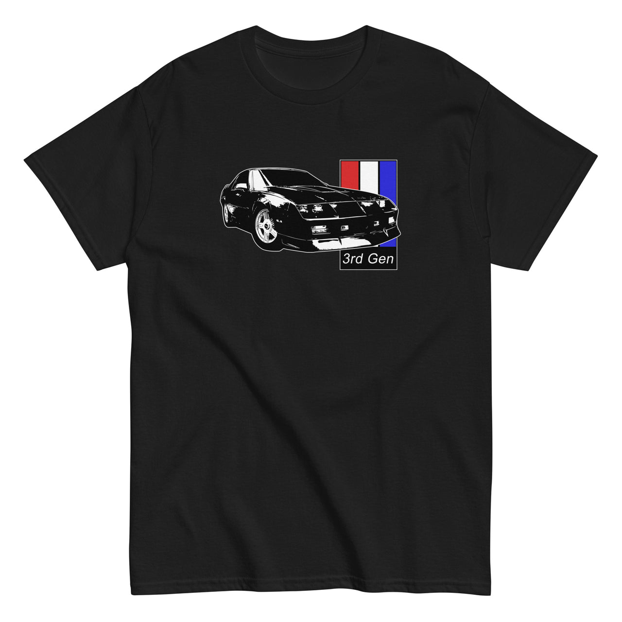 3rd Gen Camaro T-Shirt-In-Black-From Aggressive Thread
