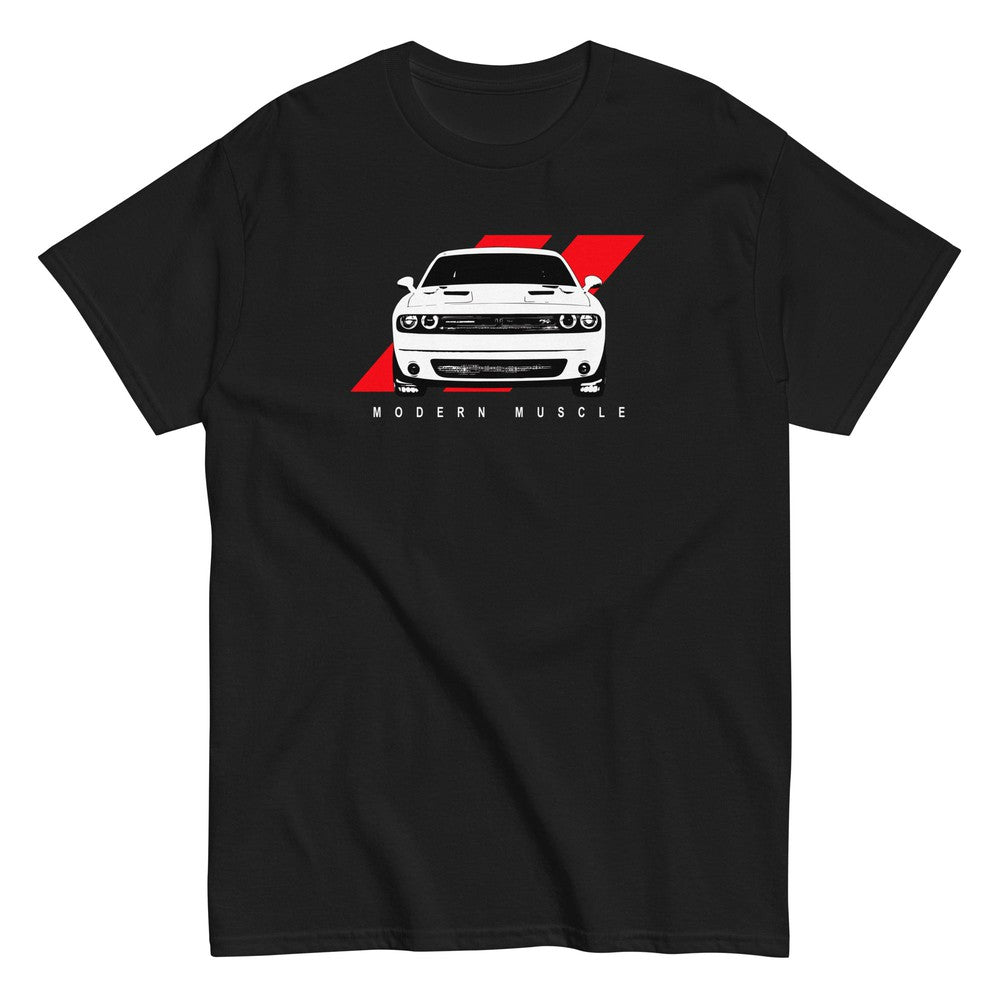 Modern Muscle - Challenger T-Shirt-In-Black-From Aggressive Thread