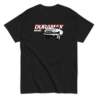 Thumbnail for Duramax 6.6l T-Shirt With 04-07 Cat Eye-In-Black-From Aggressive Thread