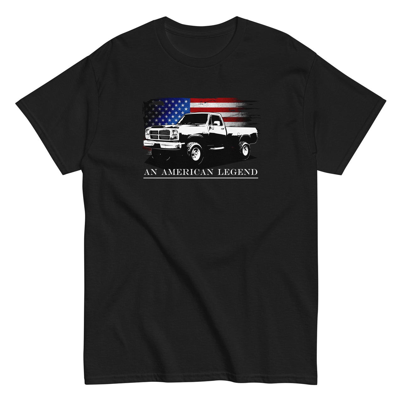 First Gen Dodge Ram American Legend T-Shirt in black