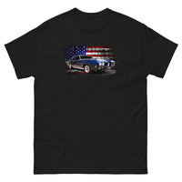 Thumbnail for 1970 GTO American Flag T-Shirt in black