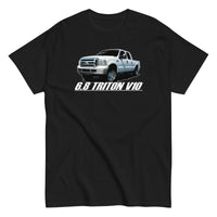 Thumbnail for 6.8 Triton V10 F250 Crew Cab T-Shirt in black