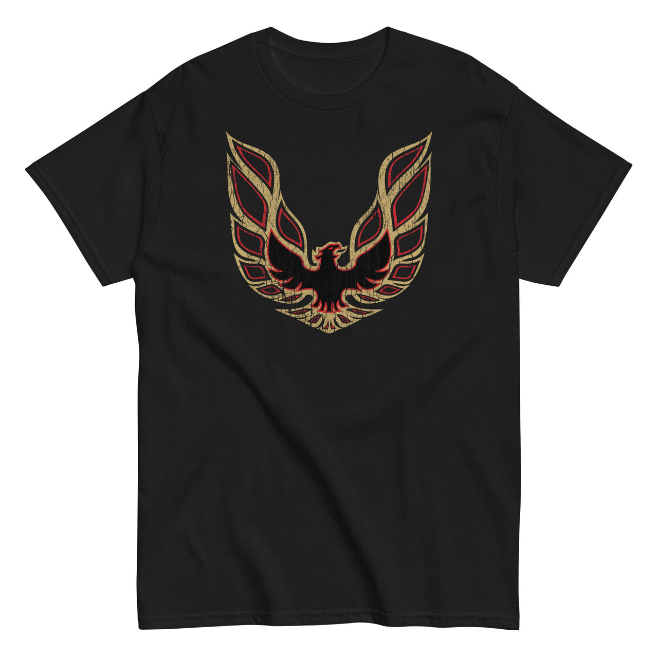 Traditional Trans Am Firebird Logo T-Shirt in black