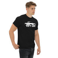 Thumbnail for First Gen Dodge Ram T-Shirt modeled in Black