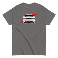 Thumbnail for Modern Muscle - Challenger T-Shirt-In-Charcoal-From Aggressive Thread