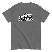 Thumbnail for Early LML Duramax Truck T-Shirt-In-Charcoal-From Aggressive Thread