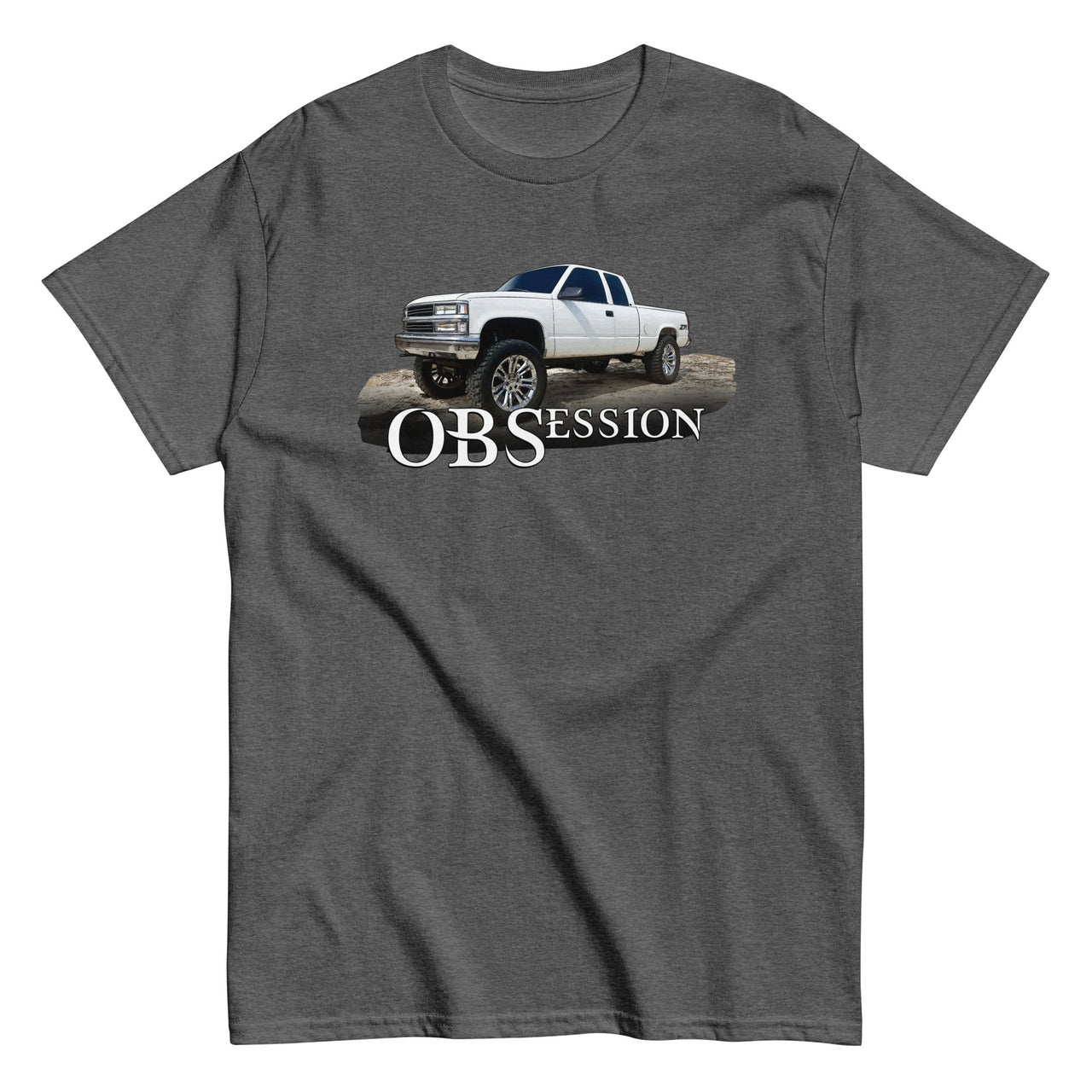 OBS Truck T-Shirt Lifted K1500 In dark heather