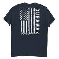 Thumbnail for LZO Duramax T-Shirt With American Flag Design back in navy