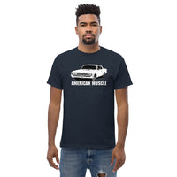 Thumbnail for man modeling a 1967 Chevelle T-Shirt in navy