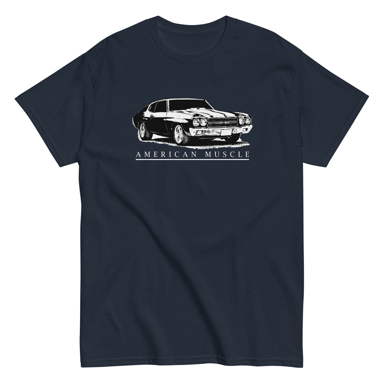 1970 Chevelle SS T-Shirt in navy