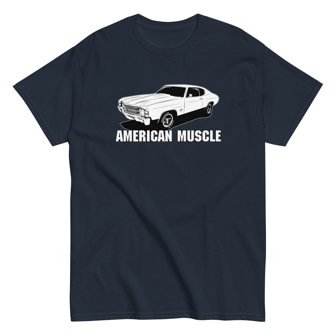 1971 Chevelle T-Shirt in navy