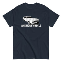 Thumbnail for 1972 Chevelle T-Shirt American Muscle Car Tee in navy