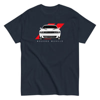 Thumbnail for Modern Muscle - Challenger T-Shirt-In-Navy-From Aggressive Thread