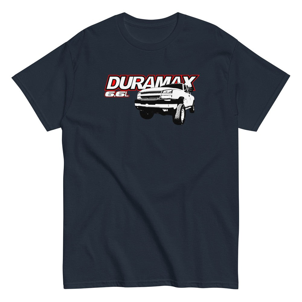 Duramax 6.6l T-Shirt With 04-07 Cat Eye