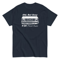 Thumbnail for OBS Truck Shirt Old, But Sexy 7.3 Powerstroke T-Shirt in navy