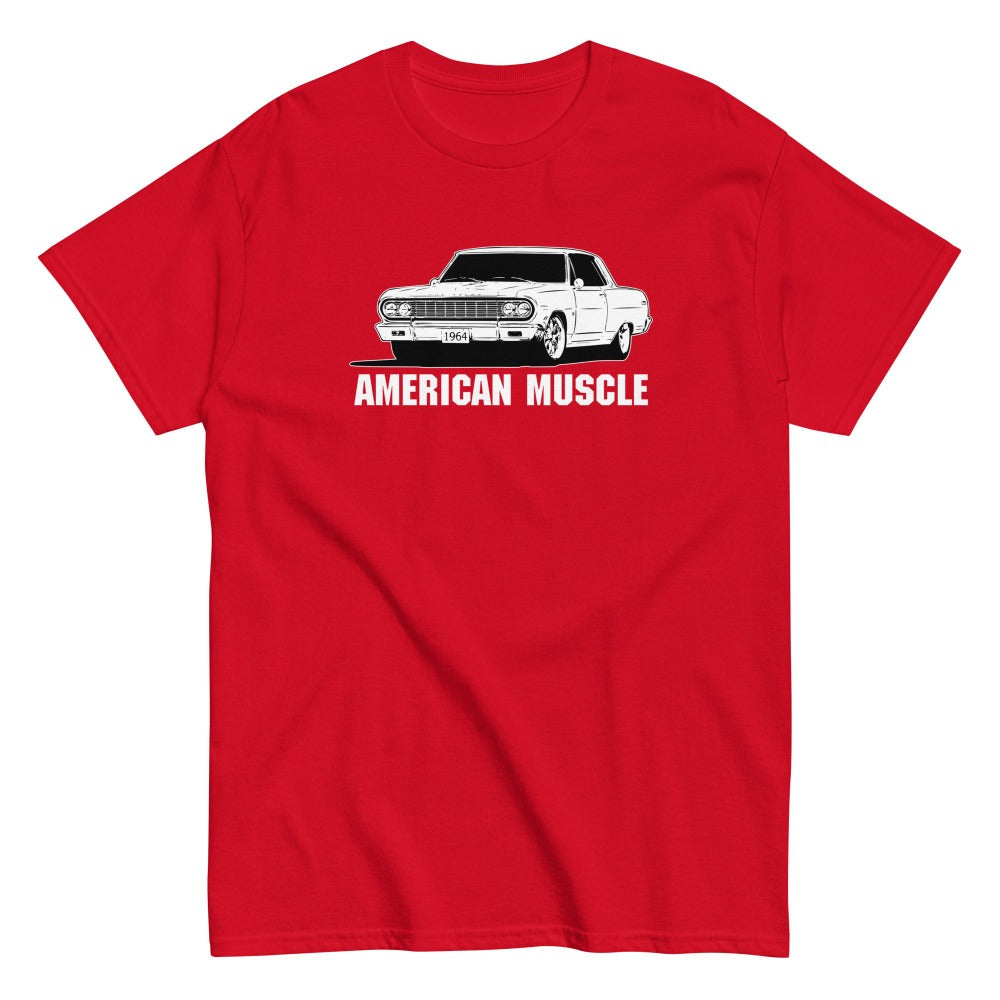 1964 Chevelle Malibu T-Shirt in red