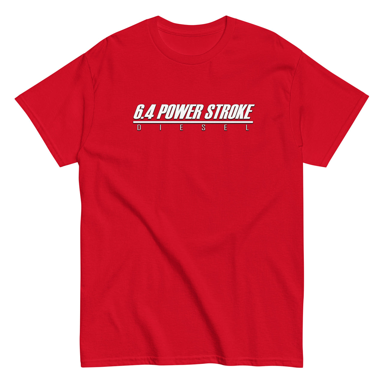 6.4 Power Stroke Trucks t-shirt in red