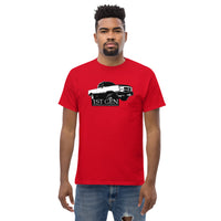 Thumbnail for First Gen Dodge Ram T-Shirt modeled in red