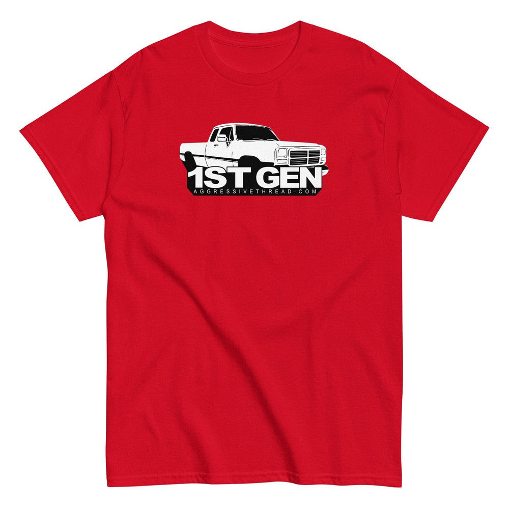 First Gen Dodge Ram T-Shirt in red