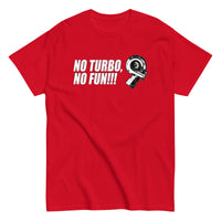 Thumbnail for No Turbo, No Fun Car Enthusiast Racing T-Shirt