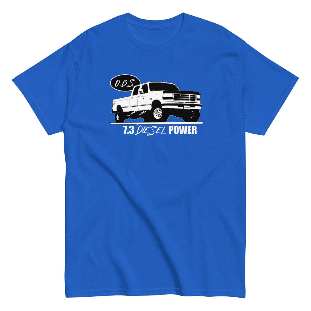 7.3 Powerstroke T-Shirt Based 90's OBS Crew Cab