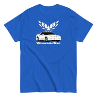 Thumbnail for Early 4th Gen 1993-1997 Trans Am T-Shirt modeled in royal
